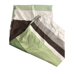 Shower Curtains for Bathroom, Shower Curtain off white ,green and Brown‎